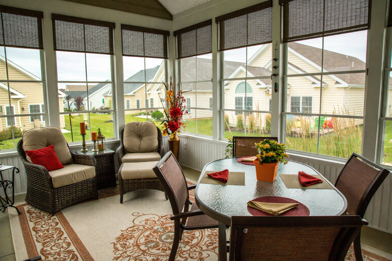 Enclosed patio rooms